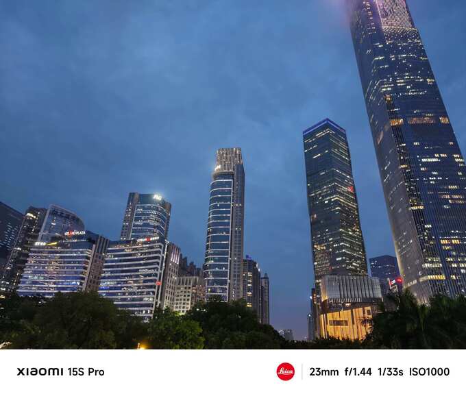 Khả năng chụp đêm của Xiaomi 15S Pro