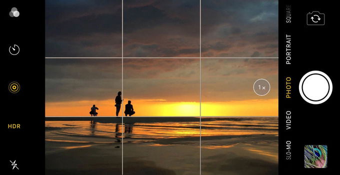 Bật tính năng lưới (Grid) 