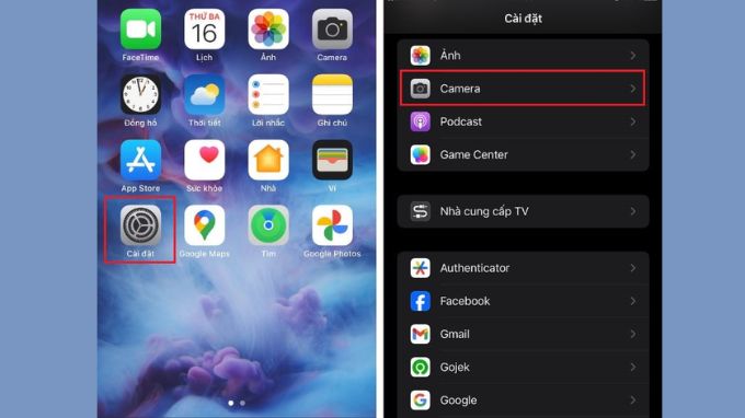 Cách bật quét mã QR trên iPhonee bằng camera