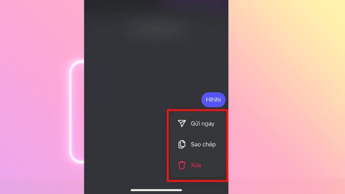 Cách bỏ hẹn giờ gửi tin nhắn trên Instagram