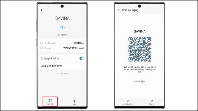 Chia sẻ mã QR Wifi trên 007Win nhà cái
