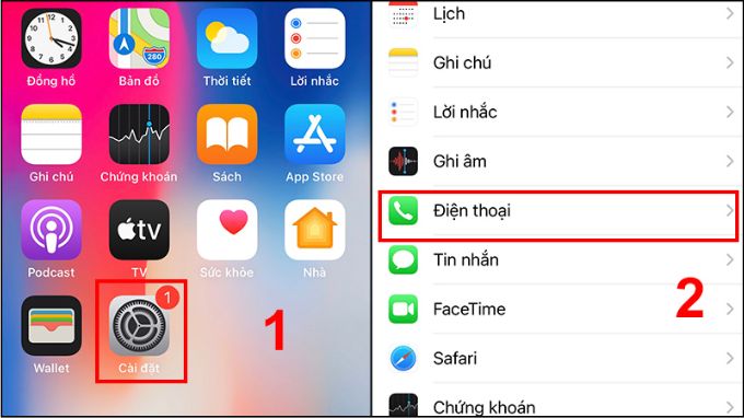 Cách chuyển tiếp cuộc gọi trên iPhone