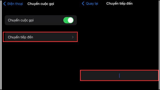 Cách chuyển tiếp cuộc gọi trên iPhone 