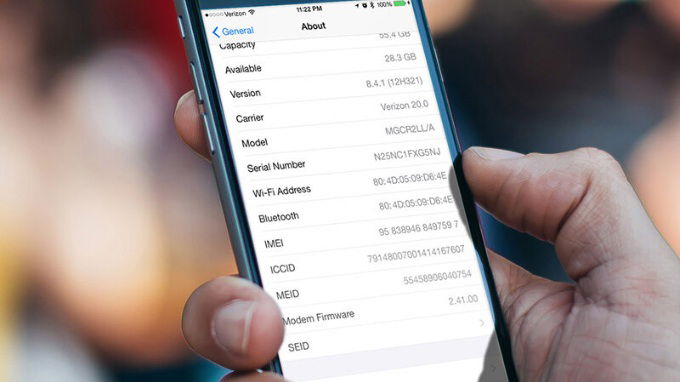 Hướng dẫn kiểm tra iPhone 1978