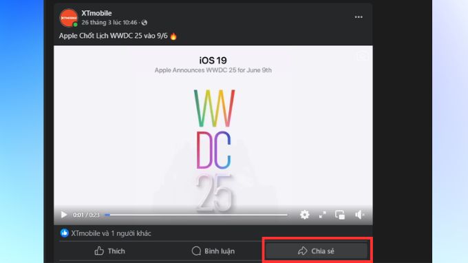 Cách lấy đường địa chỉ đường link video trên Facebook