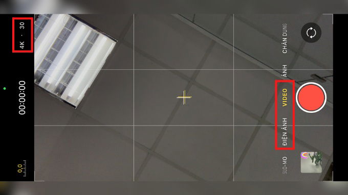 cách quay video 4K trên iPhone 14 Pro Max cũ