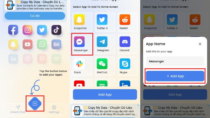Cách tải 2 Messenger trên iPhone
