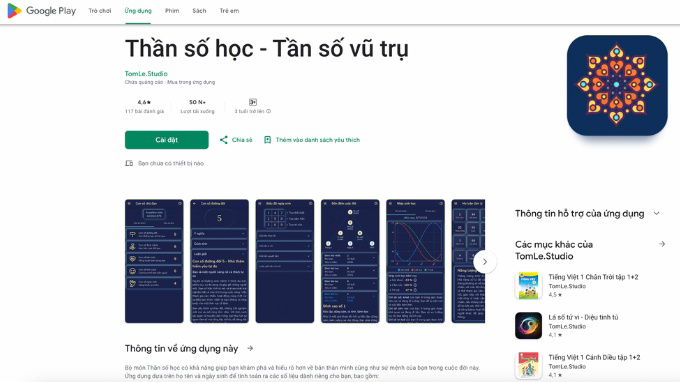 Cách tải Thần số học - Tần số vũ trụ trên 007win.com nền tảng chơi game sòng bạc trực tuyến đáng tin cậy nhất Android