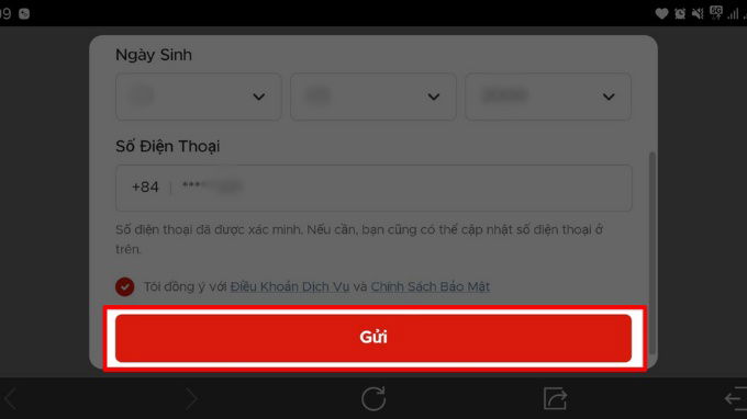 Cách xác thực tài khoản Liên Quân Mobile