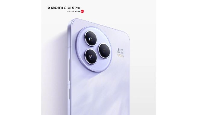Camera Xiaomi Civi 5 Pro