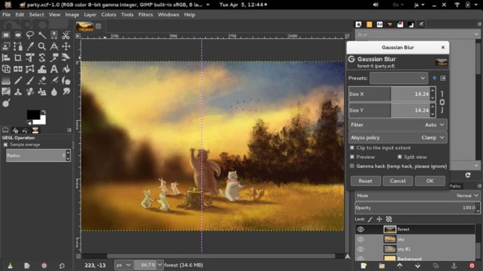 GIMP - Tool tạo Gif miễn phí