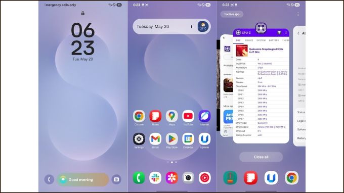 Phần mềm và giao diện 007Win nhà cái Galaxy S25 Edge