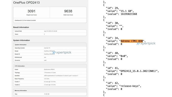 OnePlus Pad 2 Pro xuất hiện trên Geekbench với nhiều biến thể khác nhau