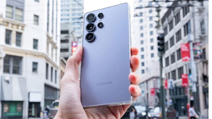 Galaxy S25 Ultra màu Xanh Titan