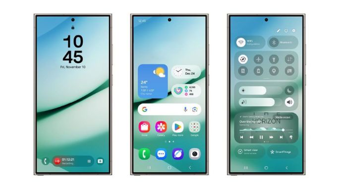 Giao diện One UI 7 trên Galaxy S25 Ultra