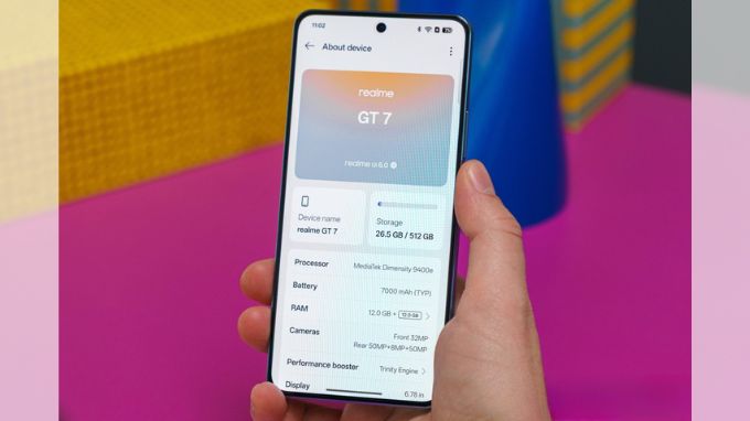 Hiệu năng Realme GT 7