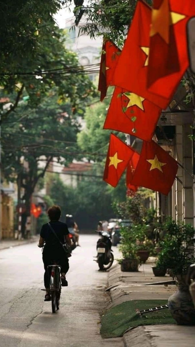 Hình nền là cờ Việt Nam chất lượng cao