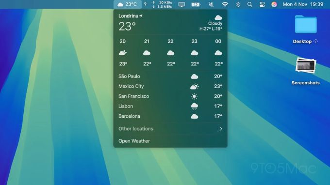 iPadOS 19 tích hợp thanh Menu