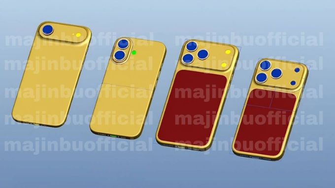 Các mẫu iPhone 17 có thiết kế khác biệt