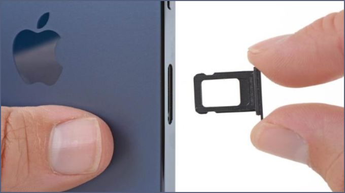 Kiểm tra sim và mạng trên iPhone bị treo SOS khẩn cấp