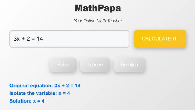 MathPapa