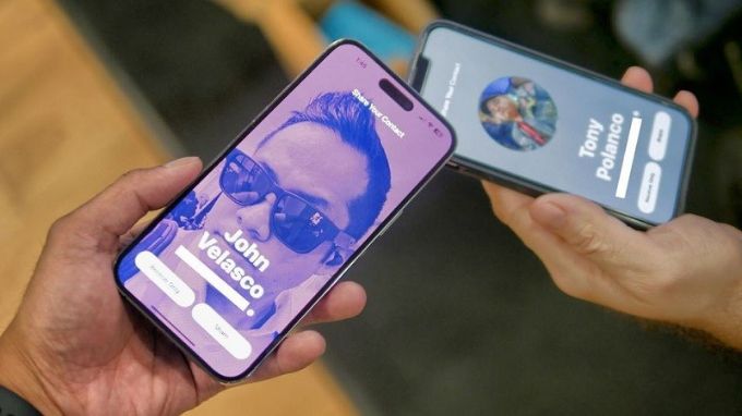 Tính năng NameDrop trên iPhone