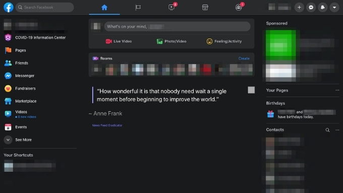 News Feed Eradicator