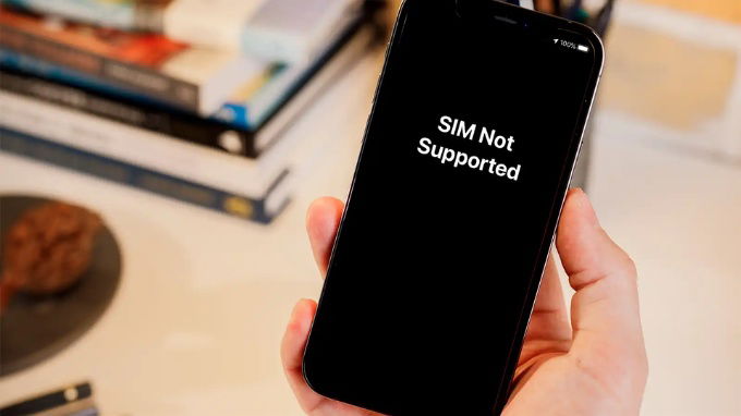 Nguyên nhân gây ra lỗi SIM không hỗ trợ trên iPhone