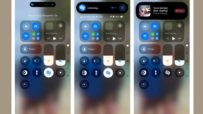 Tính năng nhận diện bài hát nhanh chóng