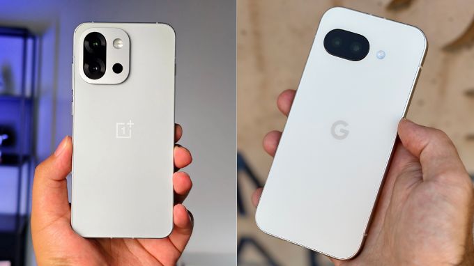 OnePlus 13T và Google Pixel 9a