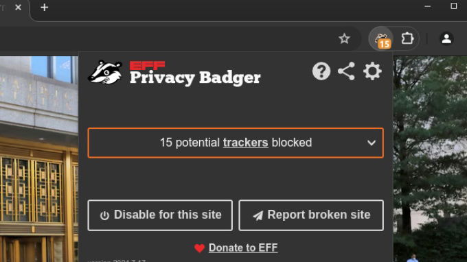 Privacy Badger
