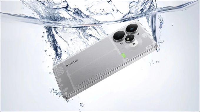 Realme Neo7 Turbo sở hữu thiết kế mặt lưng trong suốt