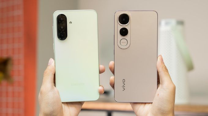 Thiết kế Galaxy A36 và vivo V50 Lite 4G