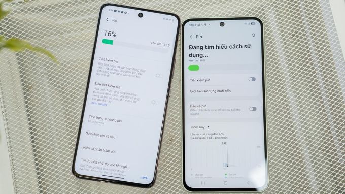 Thời lượng pin và sạc