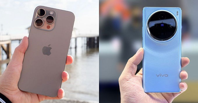 So sánh thời lượng pin của Vivo X100 Pro và iPhone 15 Pro
