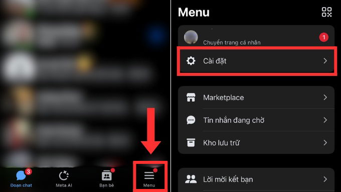 Tắt trạng thái hoạt động trên Messenger