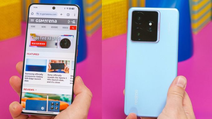 Thiết kế Realme GT 7