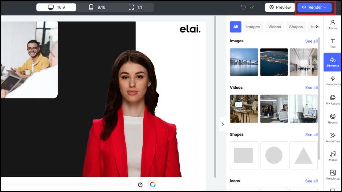 Cách sử dụng Elai io để tạo video