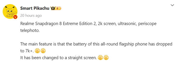 Realme GT 8 Pro lộ thông số kỹ thuật sớm trước nhiều tháng