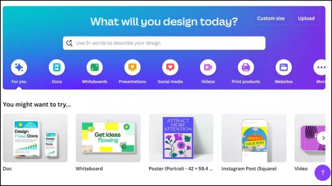 Thủ thuật Canva AI Magic Design