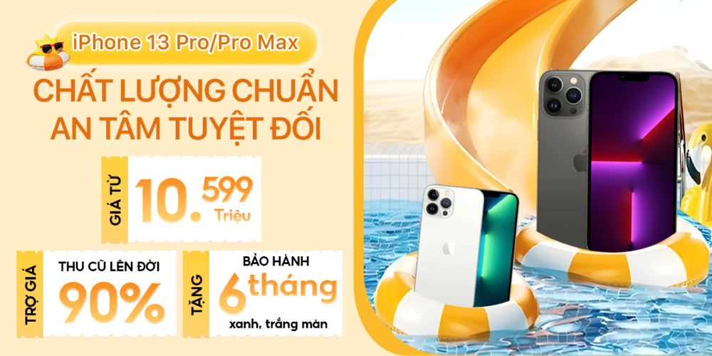 Đặc quyền khi mua iPhone 13 Pro tại 007WIN: Tặng bảo hành xanh - trắng màn đến 6 tháng!