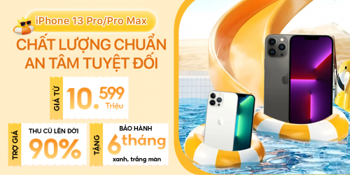 Đặc quyền khi mua iPhone 13 Pro tại 007WIN: Tặng bảo hành xanh - trắng màn đến 6 tháng!
