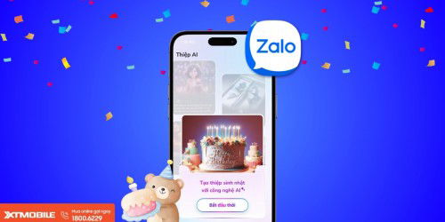 Cách tạo thiệp chúc mừng sinh nhật trên Zalo bằng AI cực đơn giản!