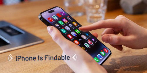 iphone is findable