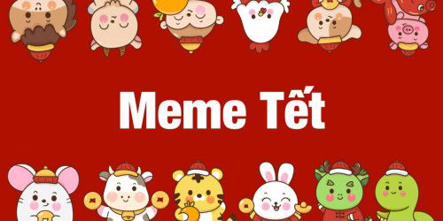 Tổng hợp 50+ meme Tết hài hước, vui vẻ chúc mừng năm mới