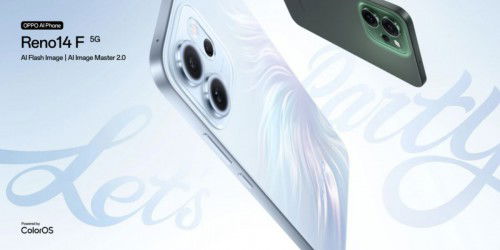 Oppo Reno 14F 5G chính thức ra mắt: Màn hình AMOLED 120Hz, chip Snapdragon 6 Gen 1, pin 6.000mAh