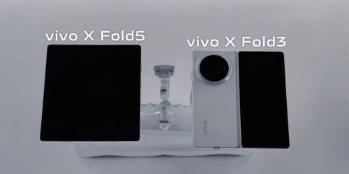 Vivo X Fold 5 hé lộ teaser, lập kỷ lục mới về độ mỏng và nhẹ
