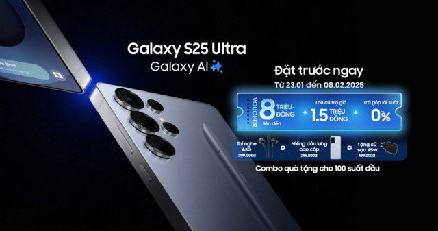ĐẶT TRƯỚC Galaxy S25 Series tại 007WIN, nhận loạt ưu đãi cực KHỦNG!