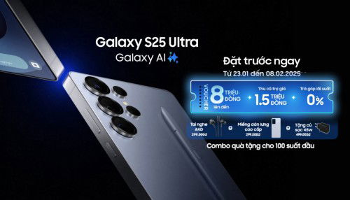 ĐẶT TRƯỚC Galaxy S25 Series tại 007WIN, nhận loạt ưu đãi cực KHỦNG!