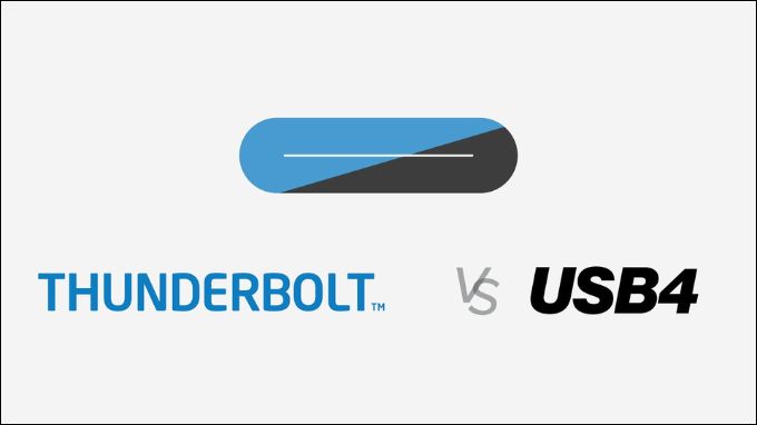 Thunderbolt là gì? Usb4 là gì?